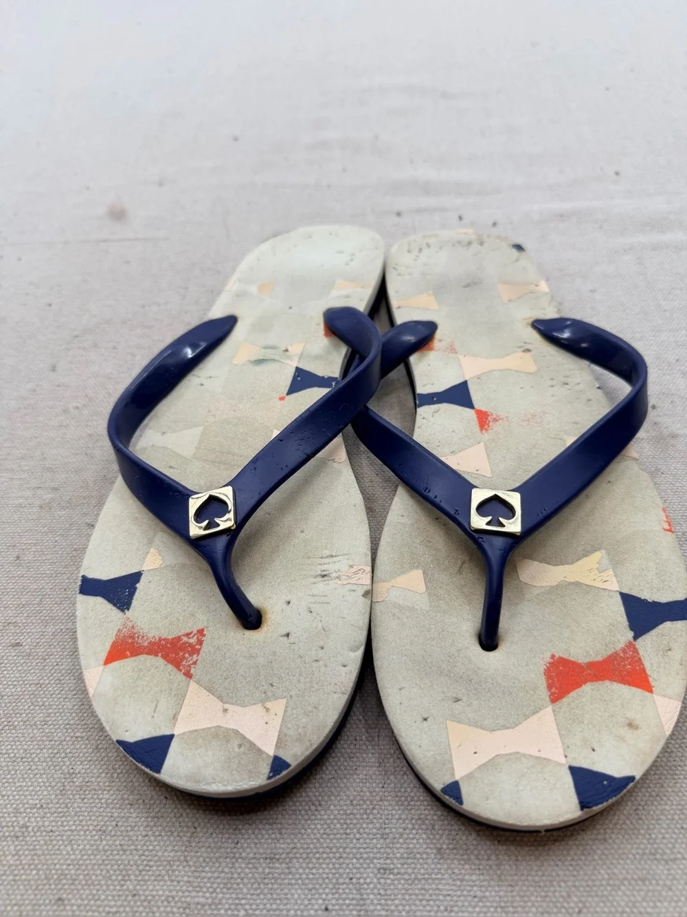 kate spade Black Sandal Sole with Lilac Accents
